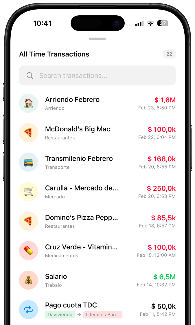 Smart search and filter by category emoji